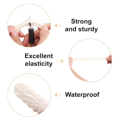 Disposable Latex Finger Cots - 100 Pack White Protective Finger Covers