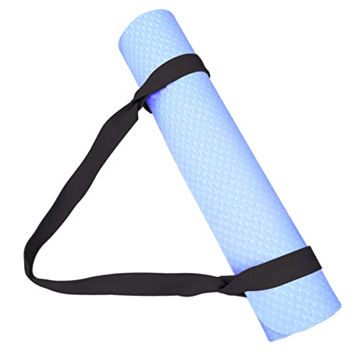 Adjustable Yoga Mat Strap - Multi-Purpose Sling - Black