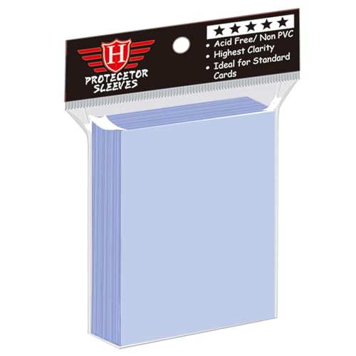 Clear Penny Card Sleeves for Trading Cards - 100 Pack