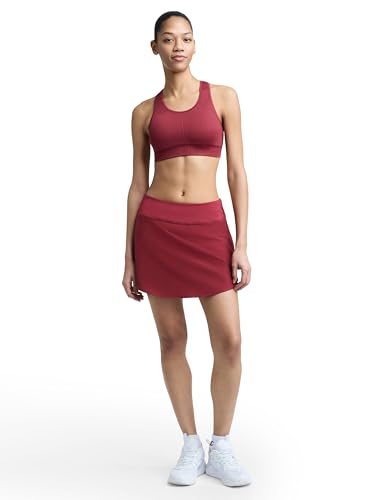 Champion Women's Courtside 15" Skort - Medium Pomegranate C Logo