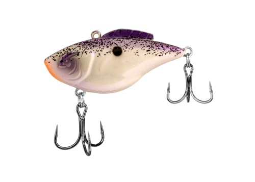 Hammer-Trap Lipless Fishing Lure - 3/16 oz - Purple Nurple