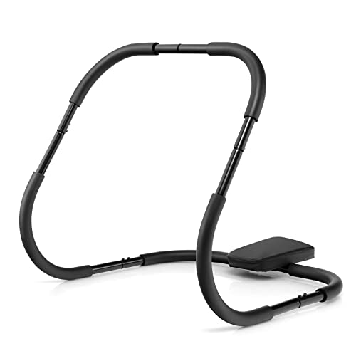 Ab Cruncher Abdominal Trainer with Padded Headrest - Black