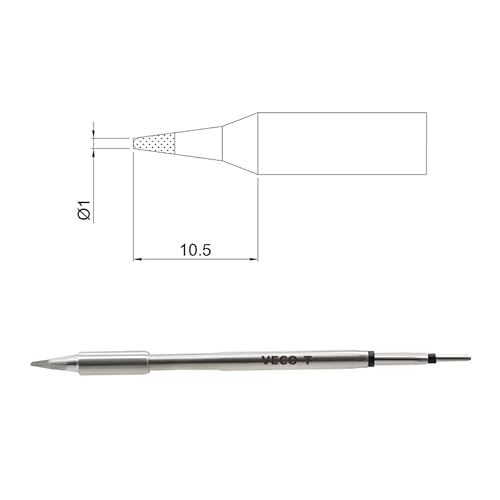 C245-B Soldering Iron Tips, Replacement Tip for C245-803, Constant Temperature Solder Iron Head Compatible with T245 Soldering Station Tools