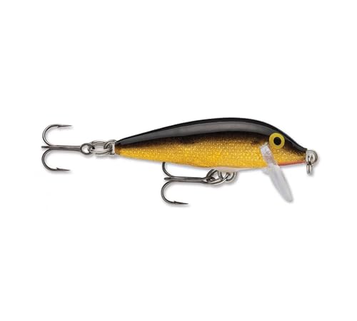 Countdown Minnow Lure - Silver - 2-3/4" Length for Trout, Bass, Walleye
