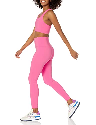 High-Rise Active Sculpt Leggings for Women - Bright Pink, Small