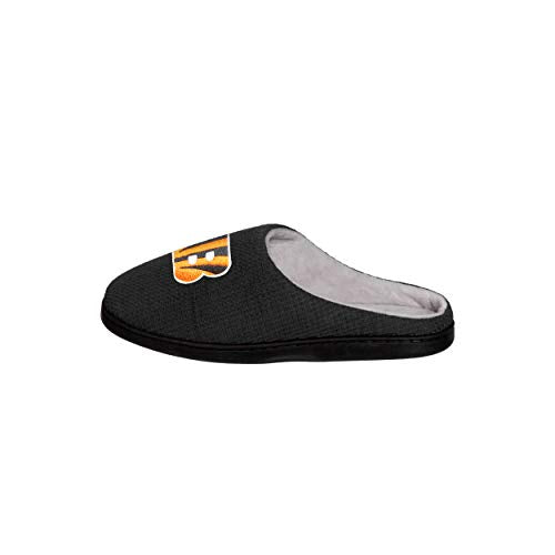 Men's NFL Team Logo Memory Foam Slide Slippers - Comfortable Casual Footwear