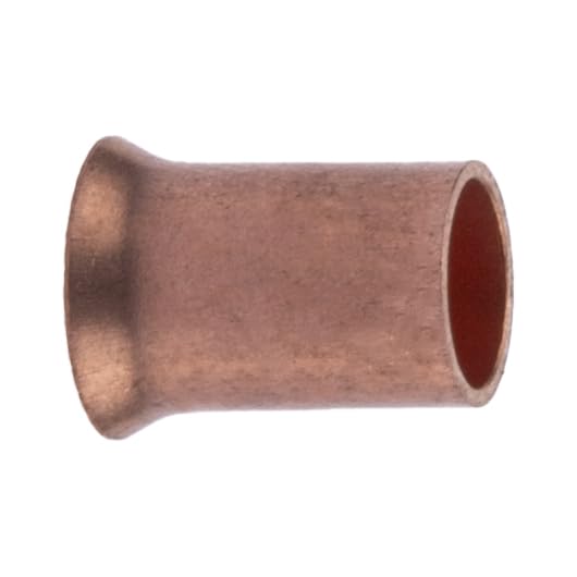 Copper Crimp Sleeve Wire Connectors, 18-10 AWG Wire Range, Pack of 100