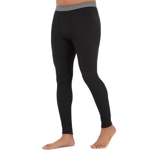 Men's Thermal Long Johns Bottoms - Premium Waffle Underwear