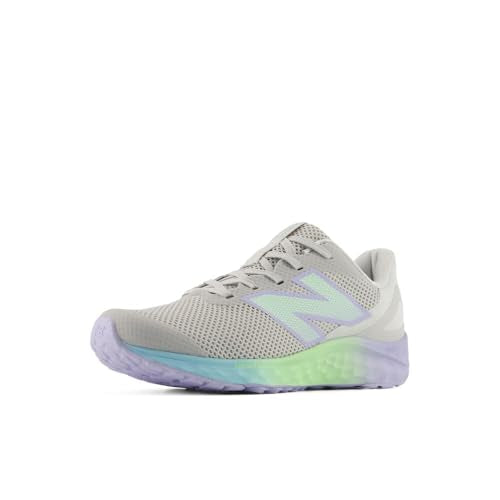 New Balance Kid's Arishi Lace Running Shoe - Big Kid Grey Matter/Daybreak