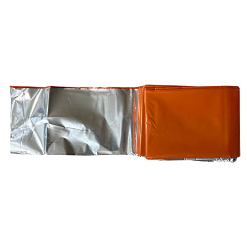 Oversized Hypothermia Wrap Blanket - 60" x 96" Mylar