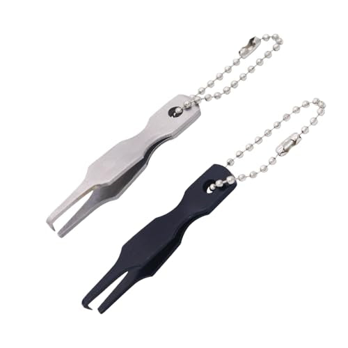 Split Ring Pliers Set - 2 PCS Fishing Tool with Mini Tweezers