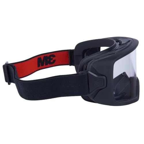 3M GoggleGear Protective Goggles 3000 Series Clear Anti-Fog Lens One Size