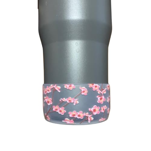 Royalty Essentials Clear Silicone Boot for Stanley & Water Bottles - Cute Anti-Slip Cover