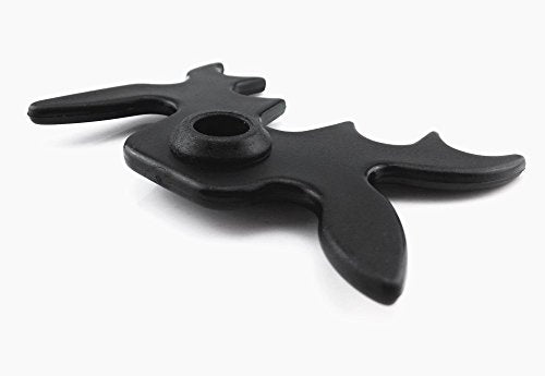 Moose Head Billiard Cue Bridge Heads - Pack of 2, Black
