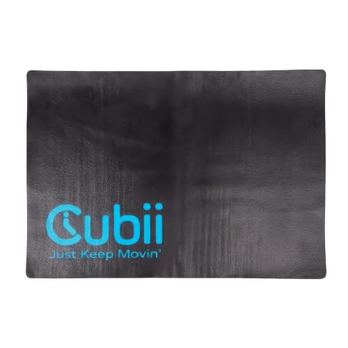 Non-Slip Mat for Under Desk Ellipticals - Floor Protection 24" x 18"