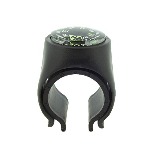 Clip-On Compass for Bikes - Luminous Handlebar Compass