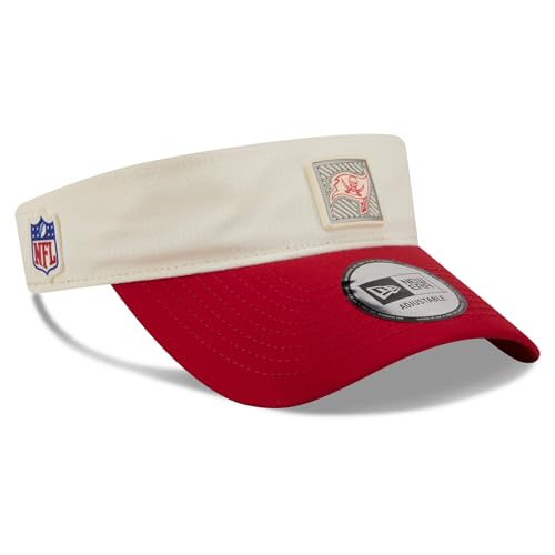 Adjustable Visor - Tampa Bay Buccaneers, Cream - NFL Training Camp