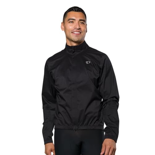 PEARL IZUMI Men’s Quest WxB Waterproof Rain Jacket Small Black Cycling Outerwear