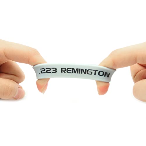 Magazine Marking Bands - 6 Pack Grey-Black Silicone