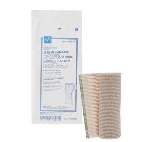 Self-Closure Elastic Bandages 6" x 5 yd - Sterile Wound Care