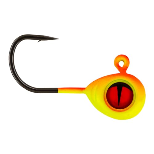Tungsten Crappie King Fly Fishing Hair Jig - Sunrise, 1/16 Oz