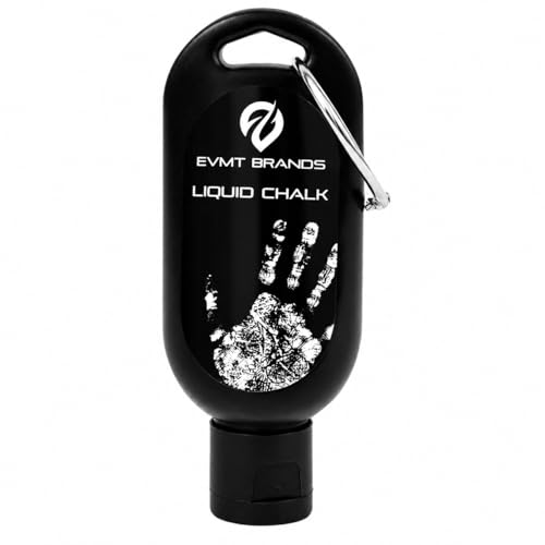 Liquid Chalk for Weightlifting, Rock Climbing & Gymnastics - Mess-Free Grip
