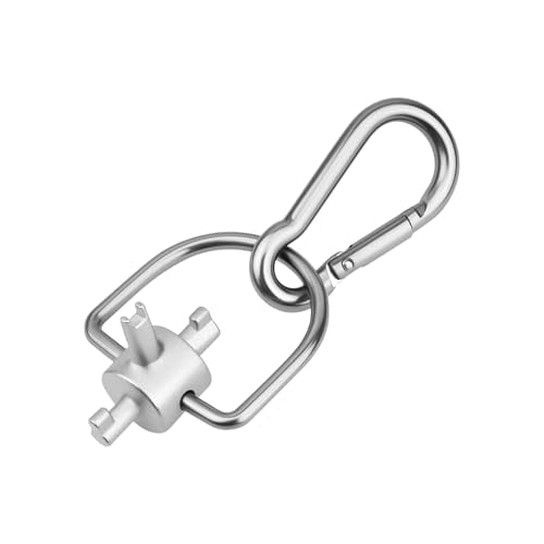 3-in-1 HVAC Refrigerant Locking Cap Key Tool for R410A & R22 - Version 1