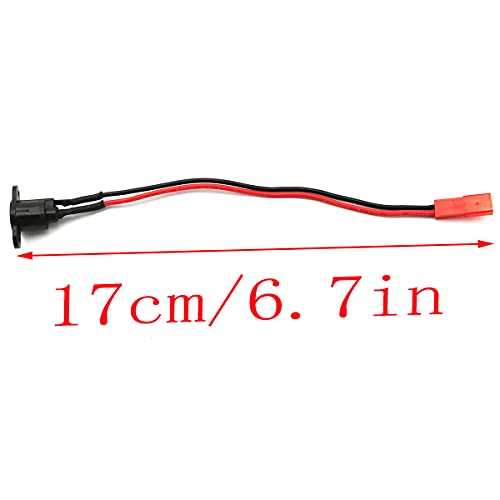 17cm Charging Port Wire with Silicone Waterproof Cover for M365 Electric Bike