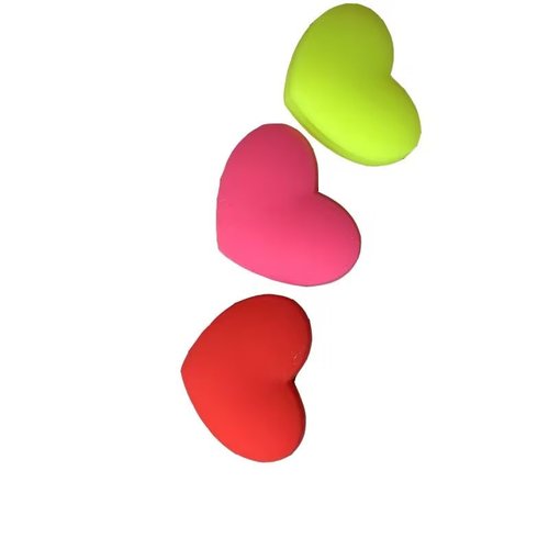Jinshining Red Heart Shape The Heart Shape Tennis Racket Vibration Dampener Soft Silicon Racket Dampener Cartoon Shape Tennis Racquet Shock Absorbers Tennis Racket for Racquetball