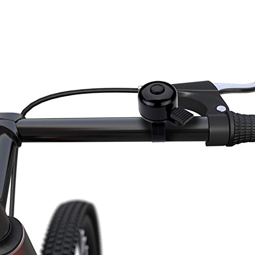 Bike Bell with Crisp Sound - 2pcs Black