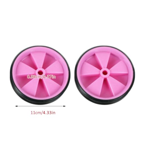 Bicycle Training Wheels for Kids - Low Noise Rubber Support
