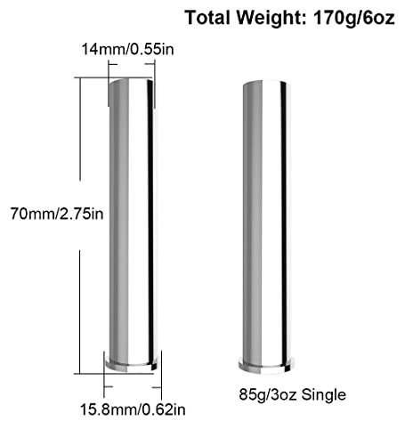 Removable Weights for Weighted Jump Rope - 2 Pack