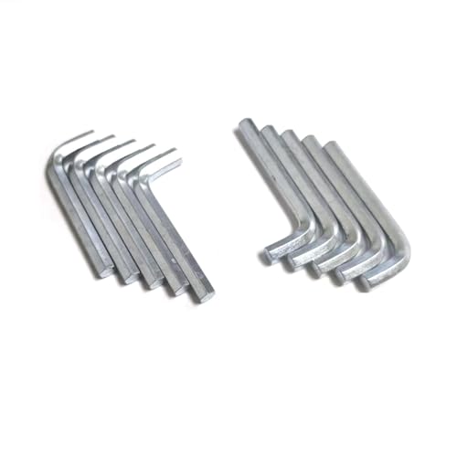 5mm L-Shaped Hex Key Set - 10 Piece Allen Wrench Tool Set 45x17mm