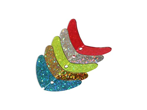 Mack’s Lure Smile Blade Assorted 5-Pack - Scale 1.1 Inch Fishing Lures