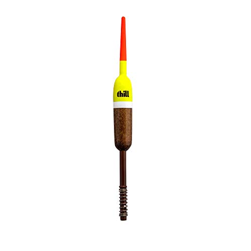 Classic Balsa Wood Fishing Bobber - 2-Pack, 1/2 inch x 5-1/2 inch Pencil