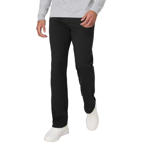 Hanes Men's XXL Sweatpants Pack - Black/Charcoal Heather/Light Steel, Open Bottom, Pockets