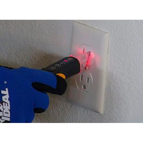 IDEAL Electrical 61-657 - Dual Range 12-1000V AC NCVT with Flashlight