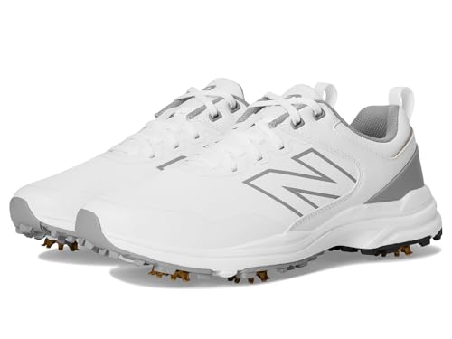 Men's Brighton V2 Golf Shoes - Waterproof White/Grey Size 10