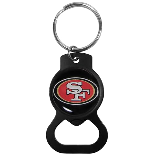 San Francisco 49ers Bottle Opener Key Chain - Black