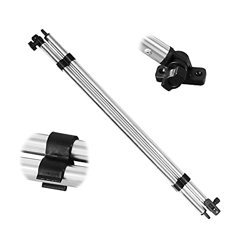 Savvycraft Bimini Top Rear Support Poles, 1" Aluminum 2 Poles & Hardware