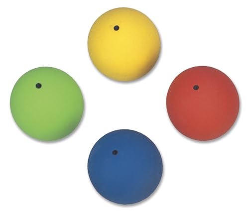 Sportime Elementary Shot Put Balls Set of 4 - 14 & 17.6 oz PVC Sports Equipment