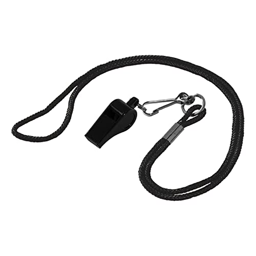 Plastic Whistle with Lanyard - 1/8 Inch Cord