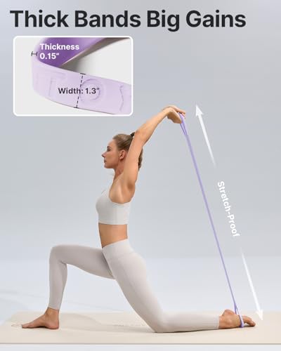 YOTTOY Figure 8 Resistance Band, Elastic Band with Comfortable