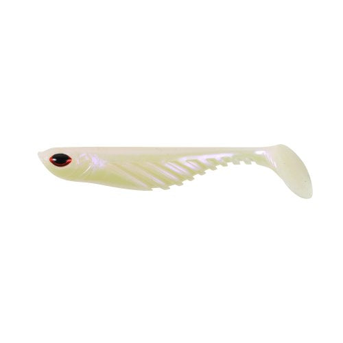 PowerBait Ripple Shad Soft Plastic Fishing Bait - Pearl White, 3" (10 Count)