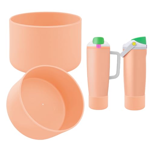 2PCS Silicone Boot for Owala FreeSip Sway Bottles - Peachy Keen