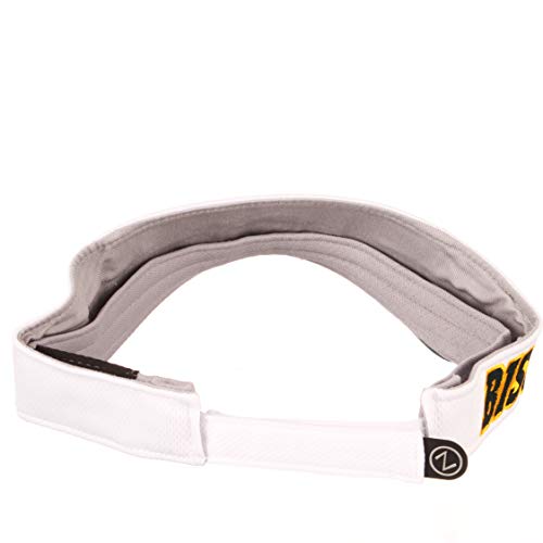 North Dakota State Bison White Velcro Visor Hat - NCAA Golf Cap