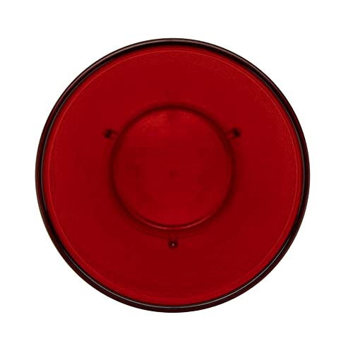 16 oz Shatterproof Red Plastic Tumblers - Set of 4