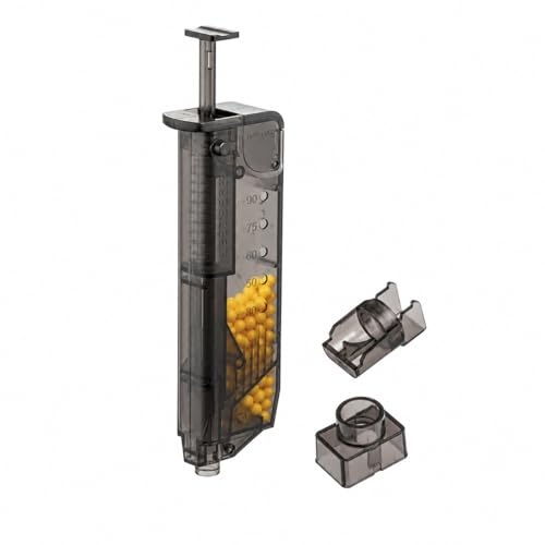 Airsoft Speed Loader for 6mm BBs - 100 Rounds Capacity - Black