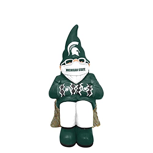 Michigan State Spartans Garden Gnome Statue - 11" Outdoor Decor