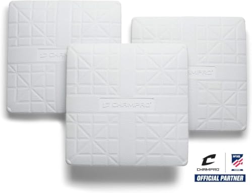 Pro Style Molded Rubber Base Set - Ground Anchored, 15" x 3" (Set of 3)